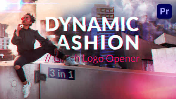 Dynamic FashionGlitch Logo - VideoHive 23699807