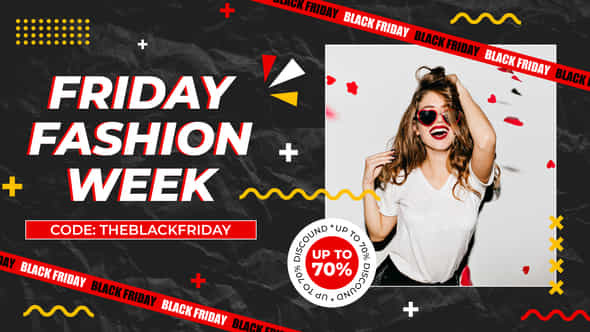 Black Friday Slide Promo Mogrt - VideoHive 49322855