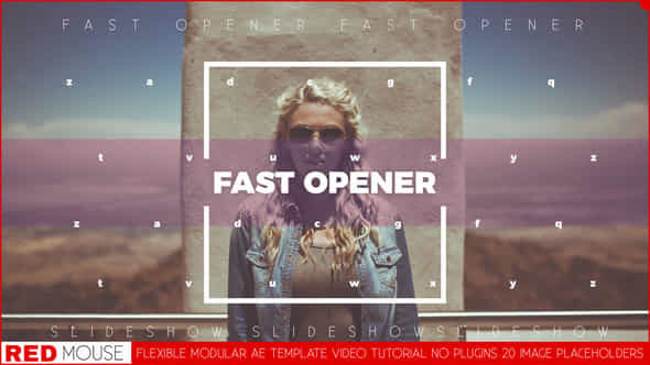 Fast Modern Opener - VideoHive 22060812