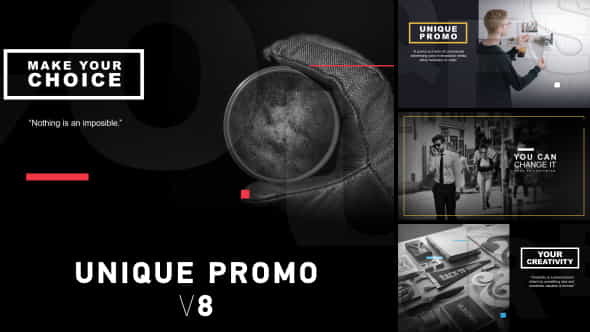 Unique Promo v8 | Corporate - VideoHive 18978632