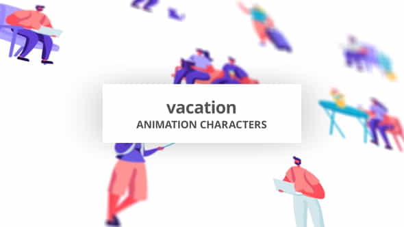 Vacation - Character Set - VideoHive 32842691