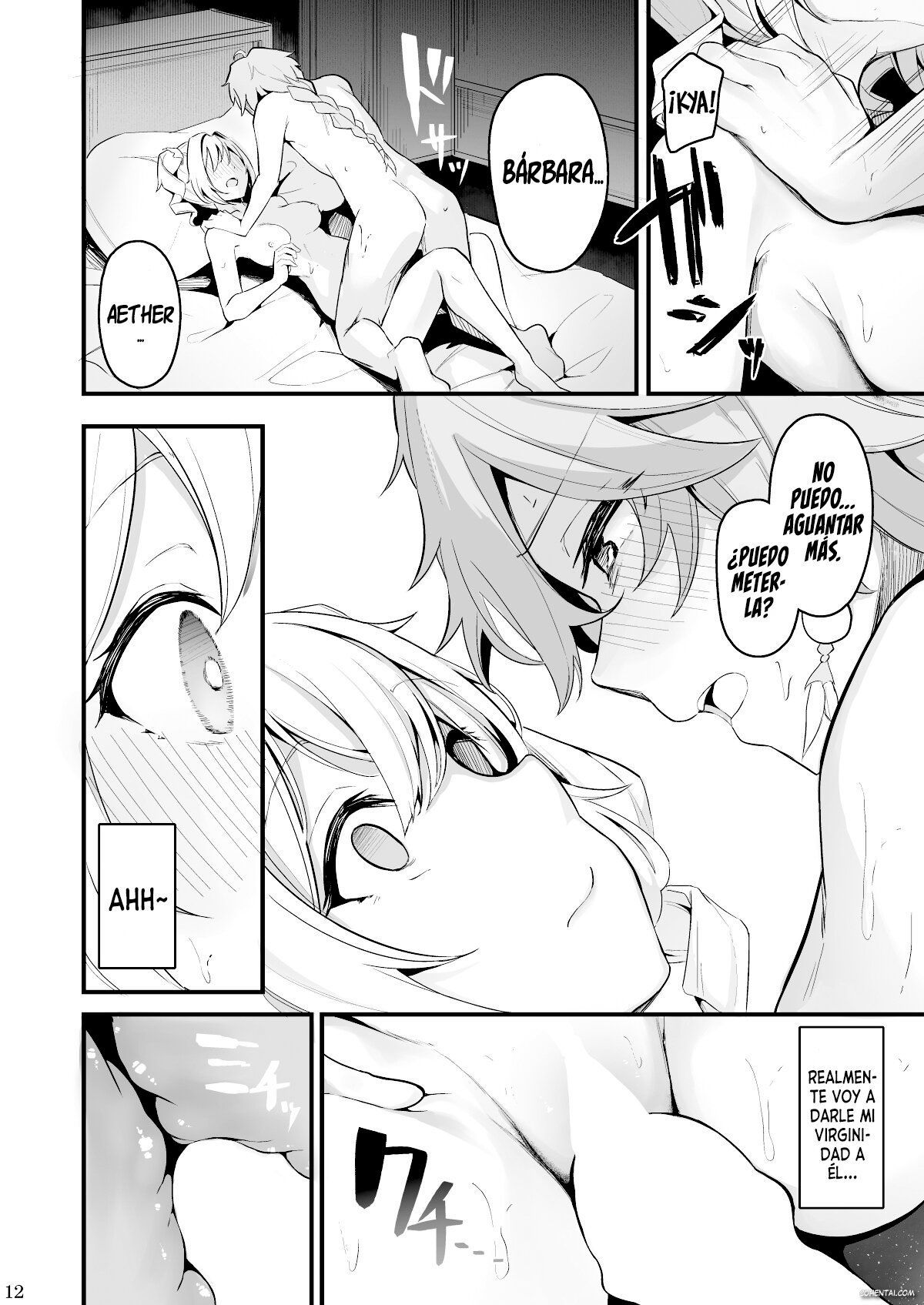 Sunao na Kimochi de (Genshin Impact) xxx comics manga porno doujin hentai español sexo 