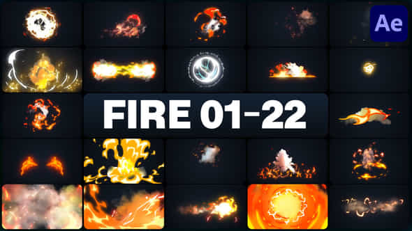 Advanced Fire Elements - VideoHive 45872413
