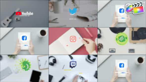 Flat Corporate Logos - VideoHive 45858357