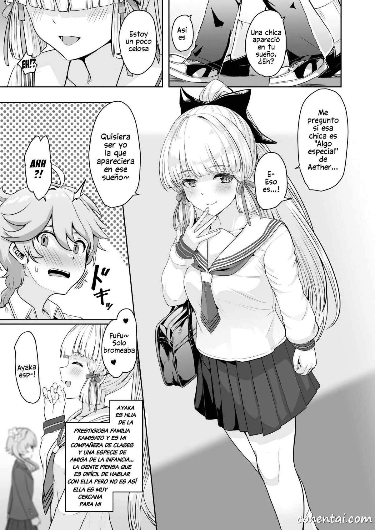 CRYOGENIC DREAMER (Genshin Impact) manga hentai xxx español