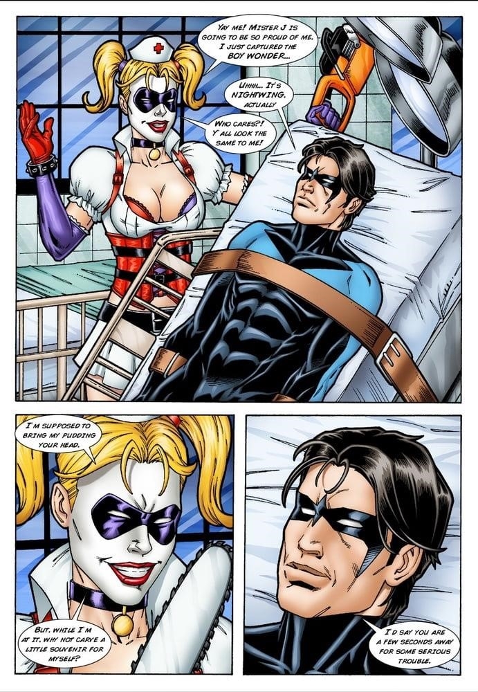 Harley quinn cartoon porn pics-2654