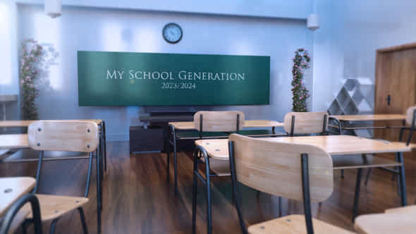 My School Generation - VideoHive 47415745