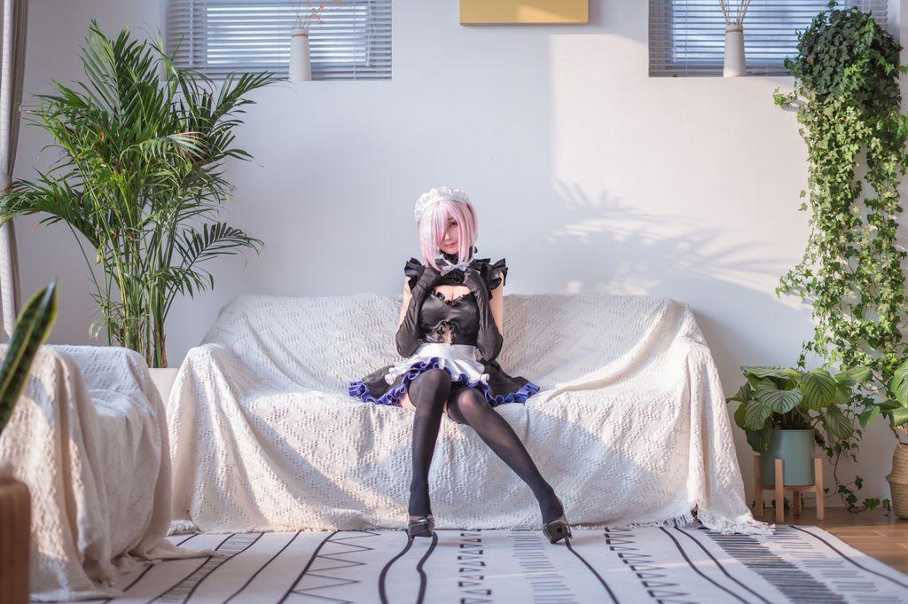 Coser@周叽是可爱兔兔 Vol.026: 玛修 (17 photos)