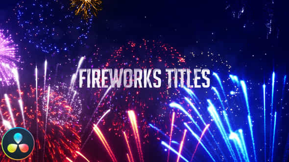 Fireworks Titles - VideoHive 32912520