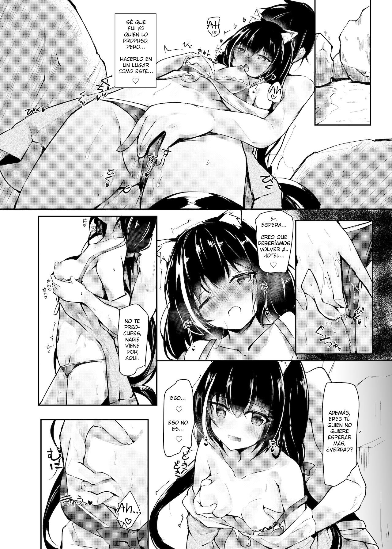 Deredere Kyaru-chan to Mizugi de Ecchi - 4