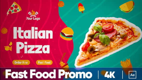 Fast Food Promo - VideoHive 36686338