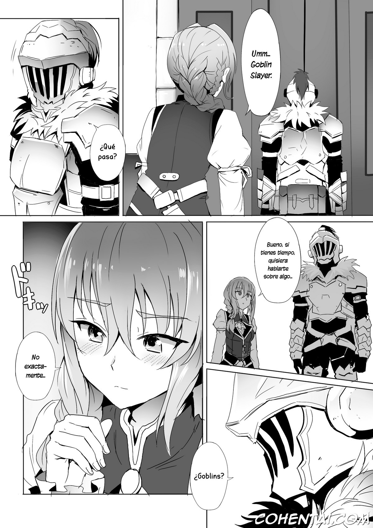 Uketsukejou no Himitsu na Irai (Goblin Slayer) xxx comics manga porno doujin hentai español sexo 