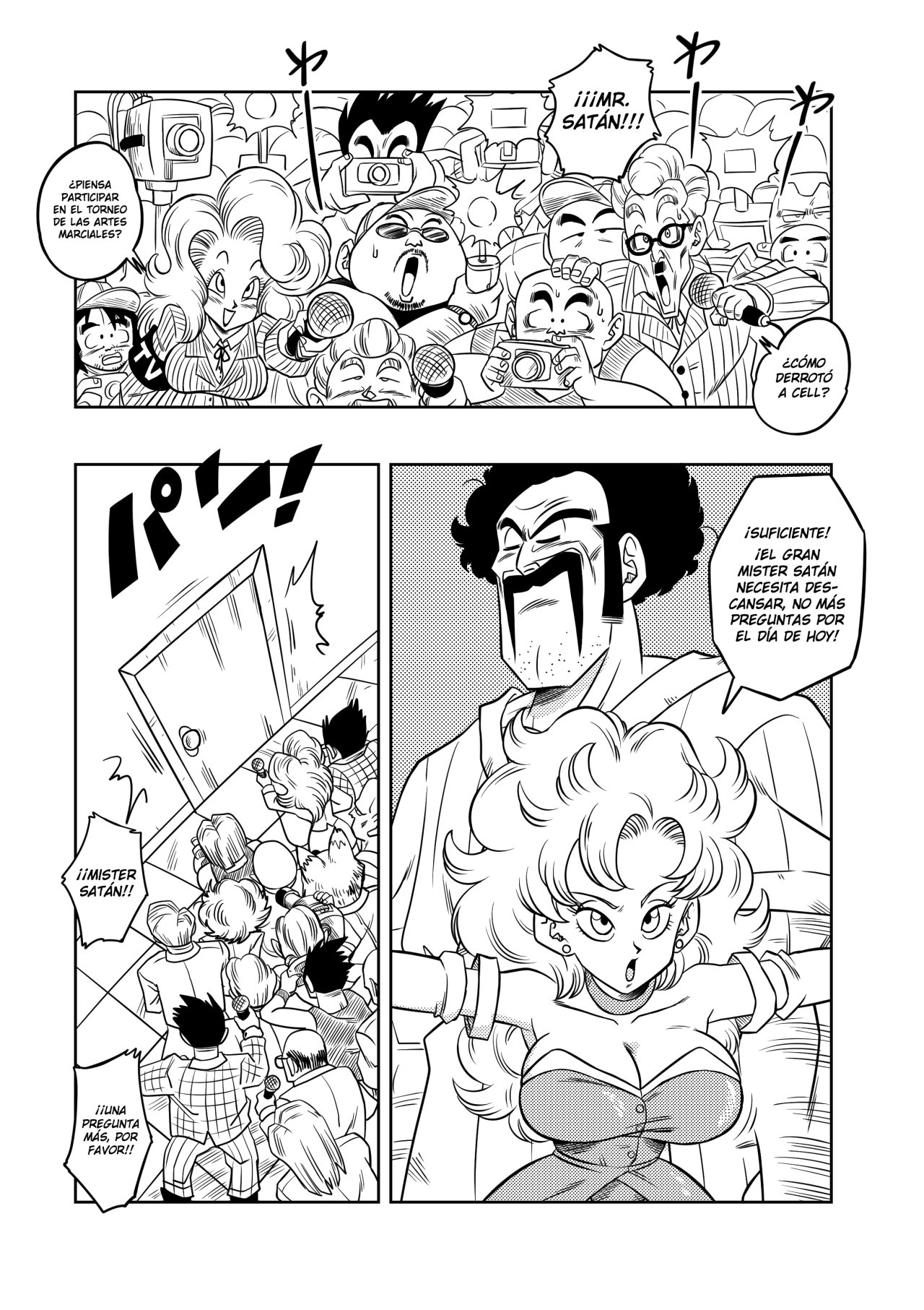 El entrenamiento secreto de Mister Satan - 2