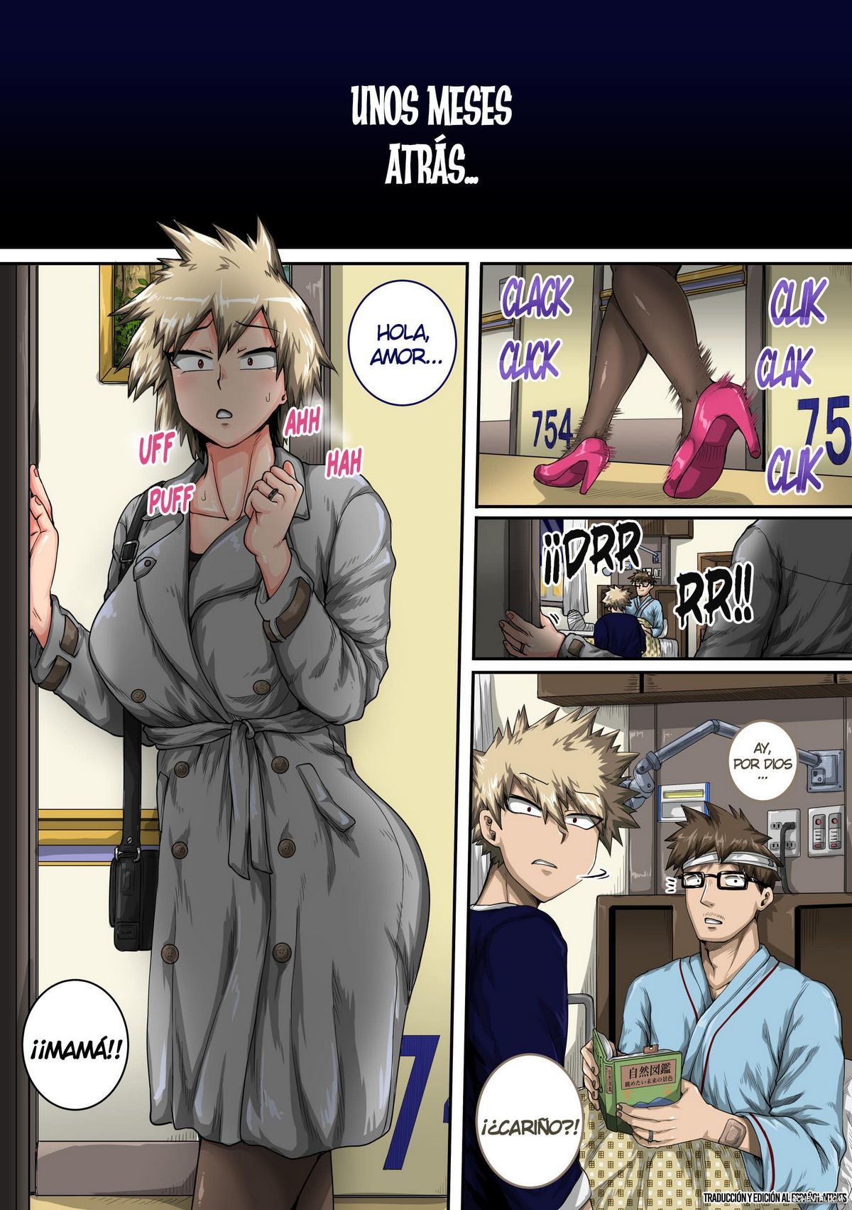 Boku no Harem Academia Bakugou Mama to no Natsuyasumi 