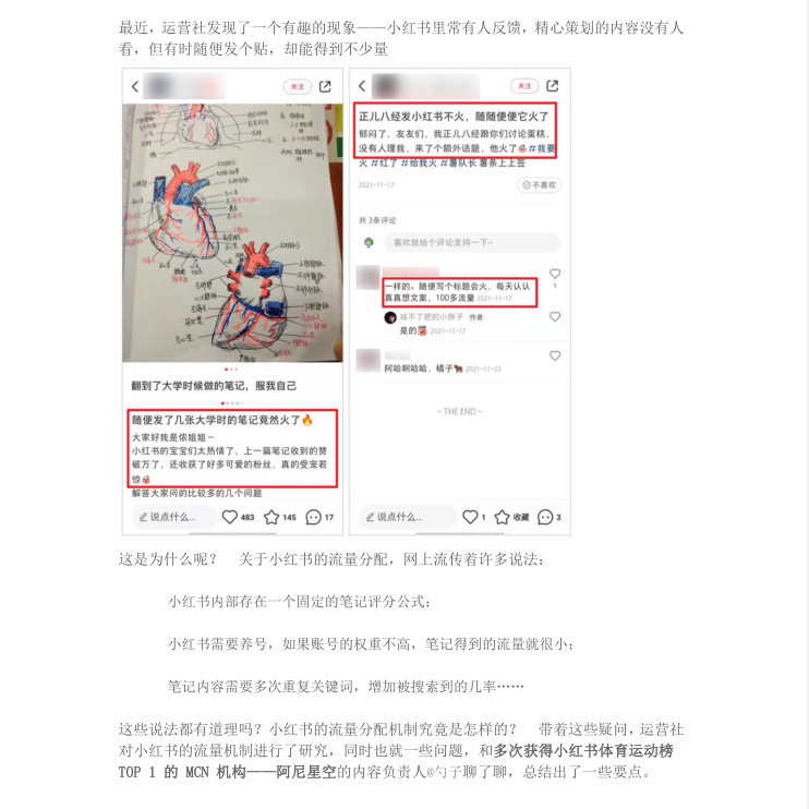 小红书爆款笔记，背后的流量密码获取【4个项目】