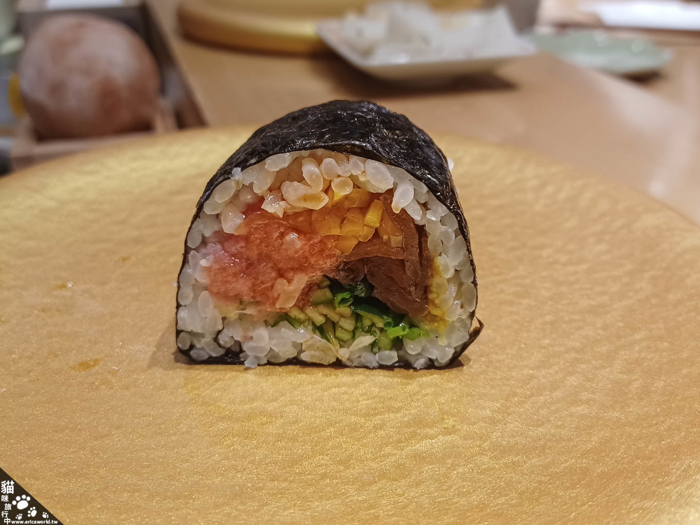 蔥花鮪魚泥海苔捲