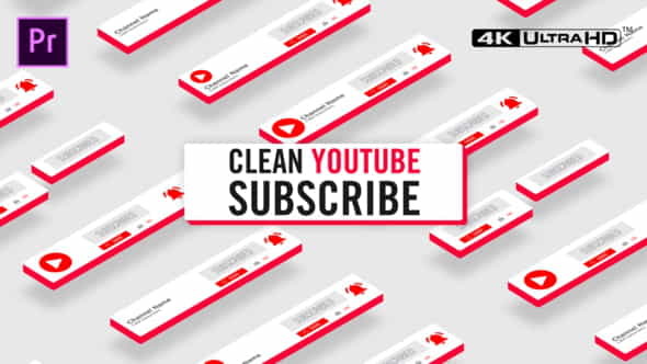 Clean Youtube Subscribe - VideoHive 26355376