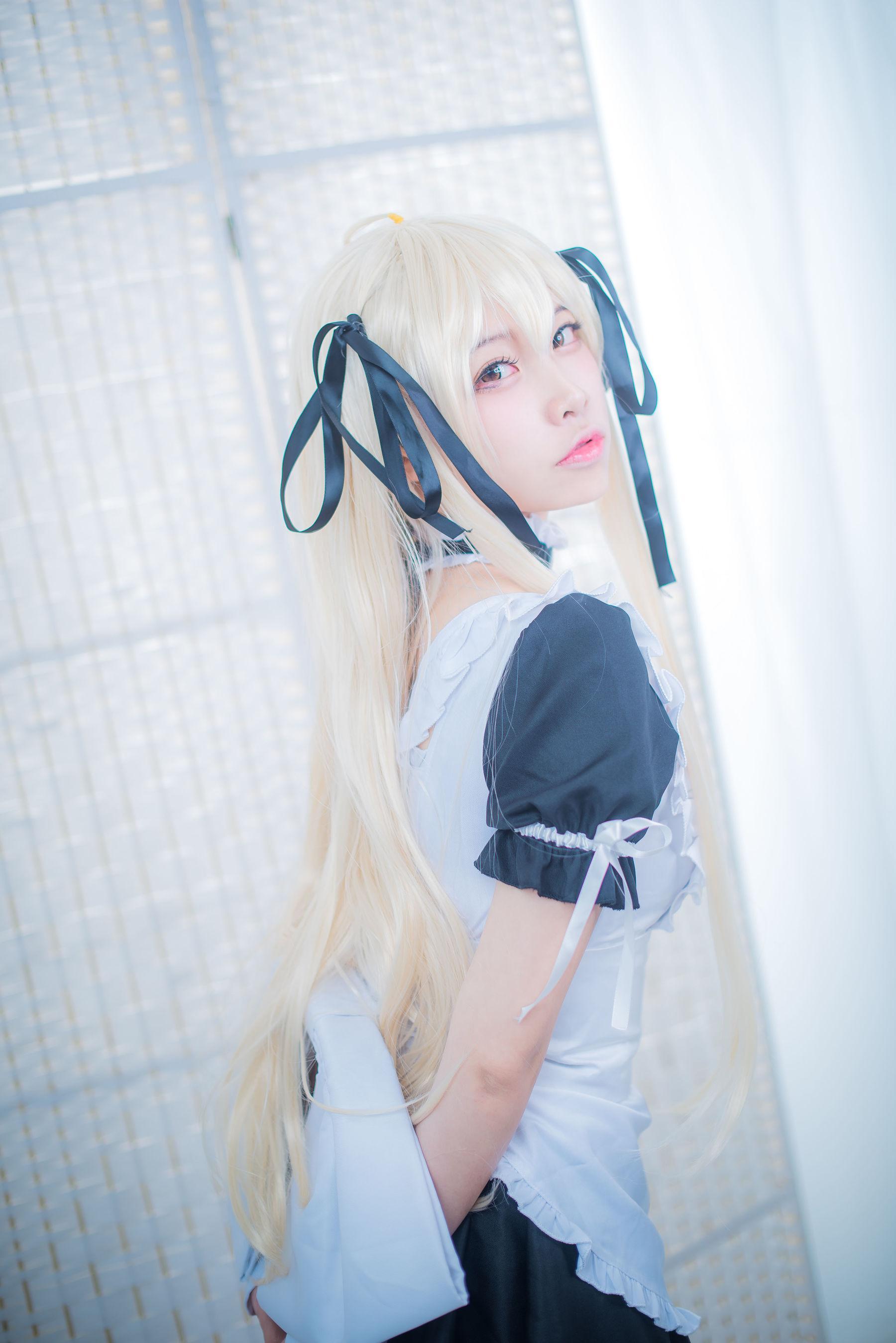 [Cosplay] 人气Coser二佐Nisa – 穹妹女仆(21)