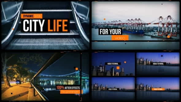 Dynamic Show CITY LIFE - VideoHive 12868241