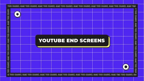 Youtube End Screens - VideoHive 42252257