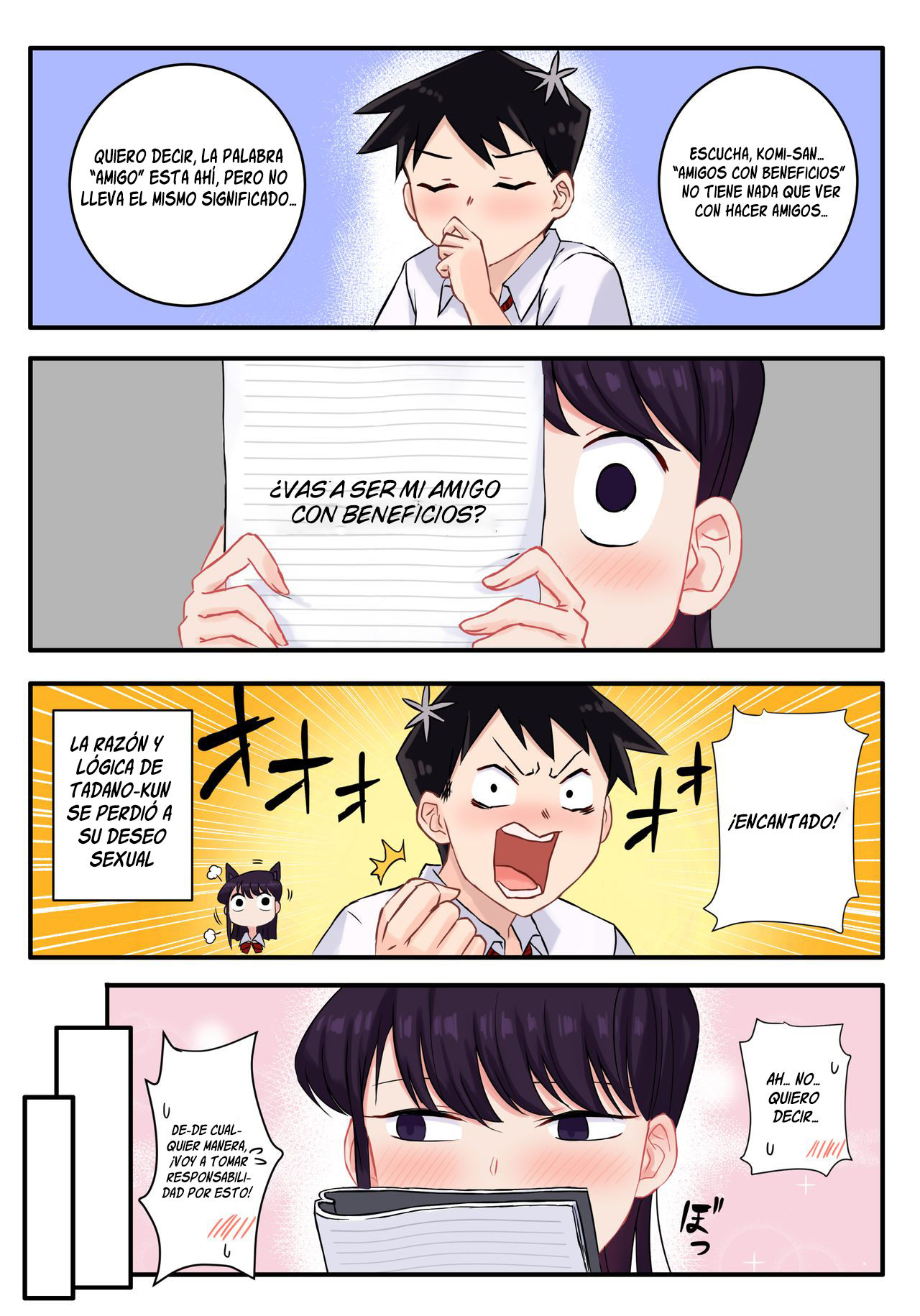 Komi-san has Strange Ideas about Sex (Komi-san wa Komyushou desu) - 7