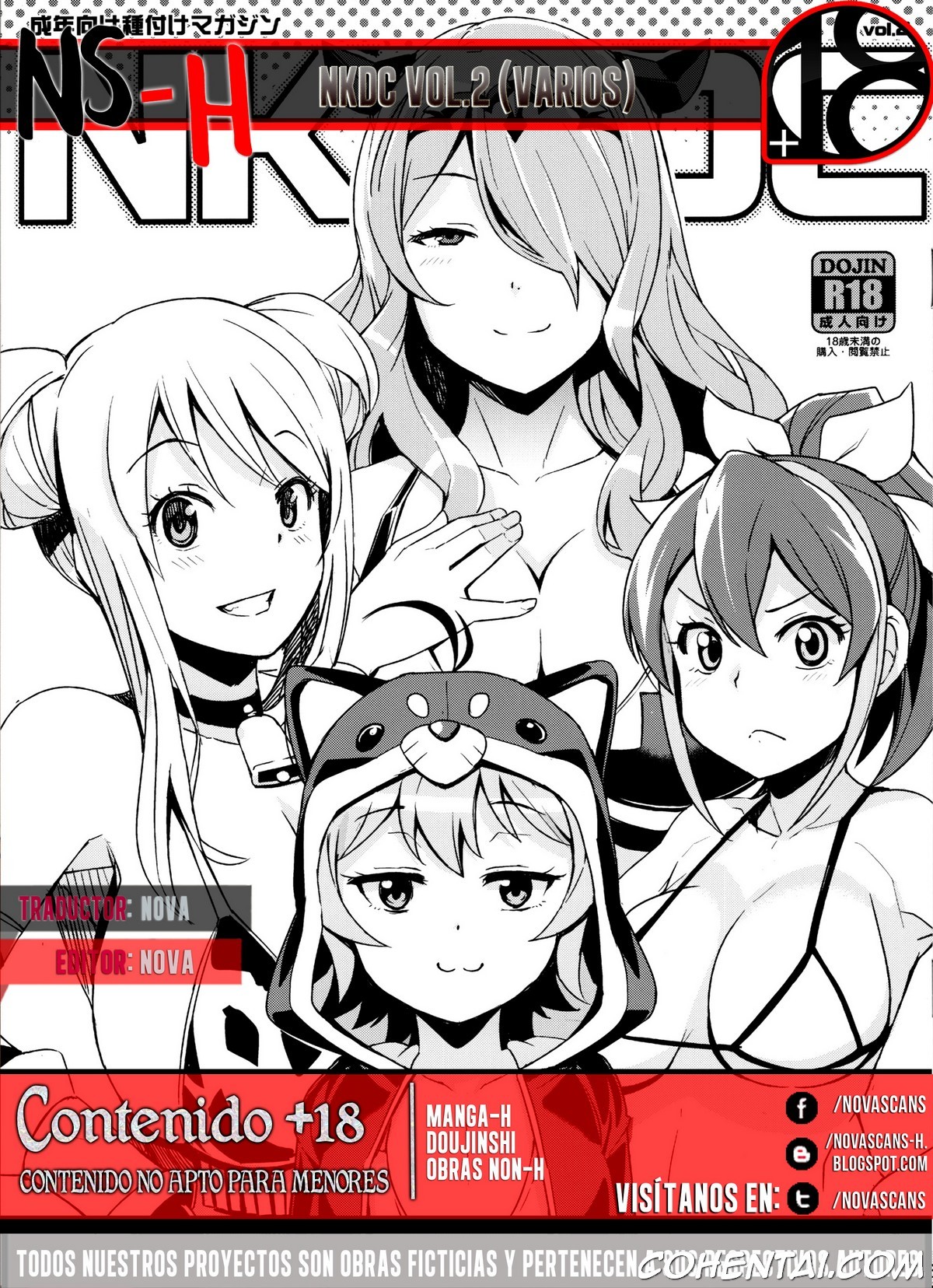 NKDC Vol. 2 (Various) xxx comics manga porno doujin hentai español sexo 