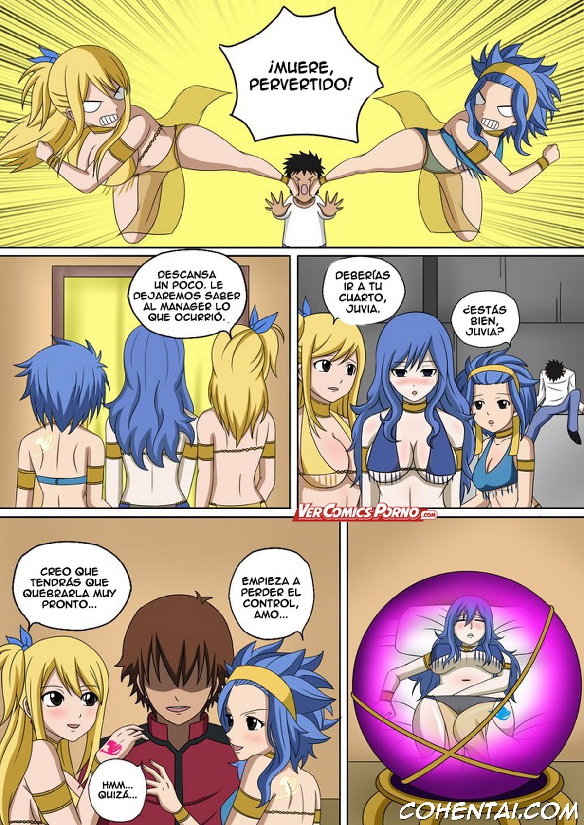 Fairy Hunting 3 (Fairy Tail) xxx comics manga porno doujin hentai español sexo 