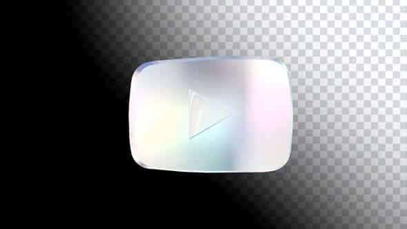 Youtube Silver Play Button - VideoHive 32971913