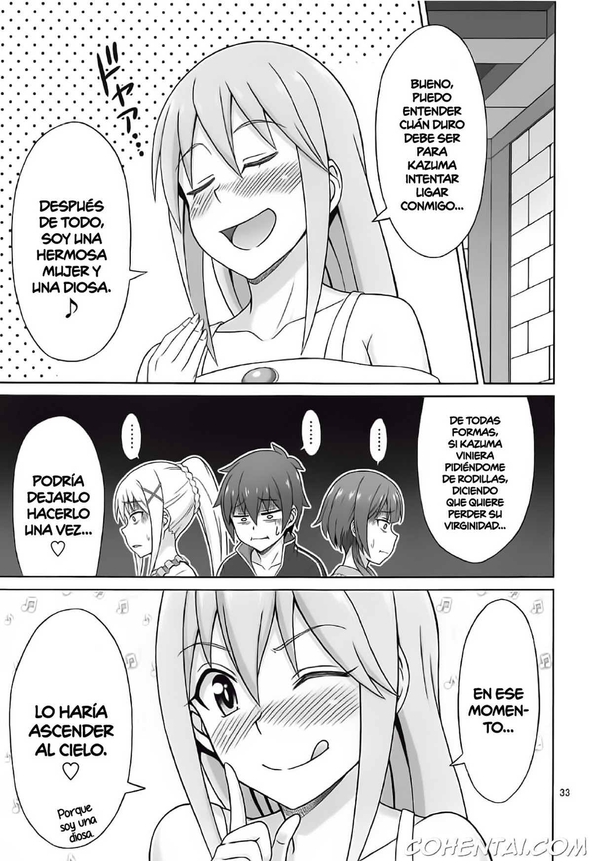 Yoru mo bakuretsu! (Kono Subarashii Sekai ni Syukufuku o!) xxx comics manga porno doujin hentai español sexo Darkness | Lalatina Dustiness Ford Kazuma Satou Kono Subarashii Sekai ni Syukufuku o! Megumin