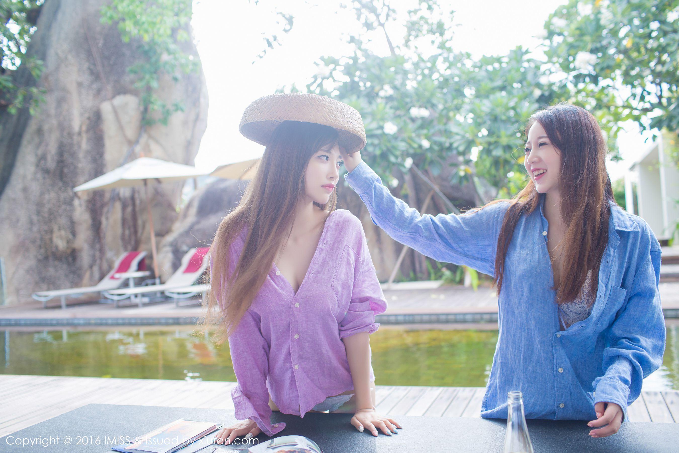 赵小米Kitty、sugar小甜心CC《闺蜜》 [爱蜜社IMiss] Vol.133 写真集(27)