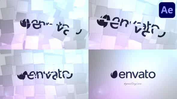 Clean Squares Reveal After Effects - VideoHive 51405748