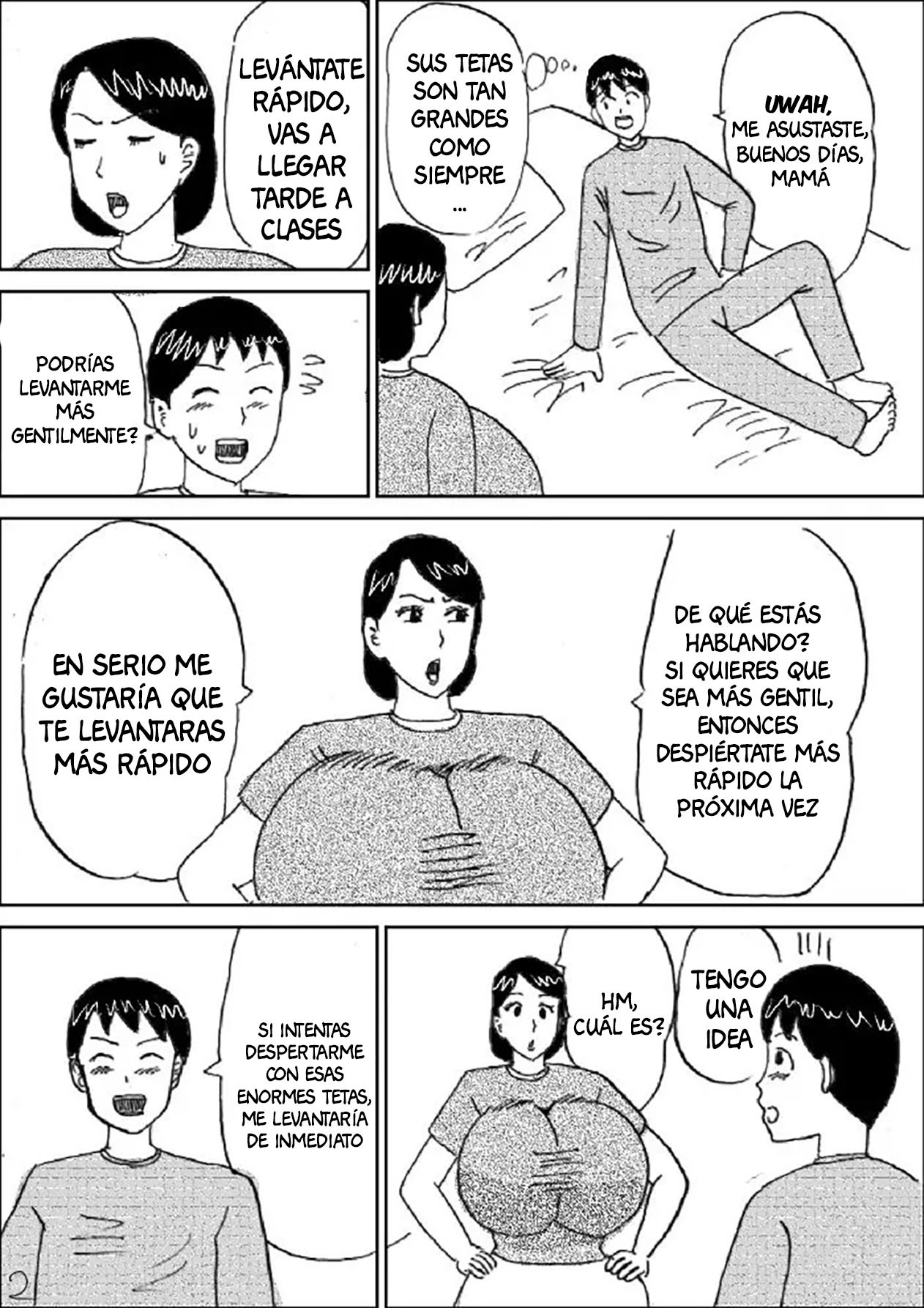 [Konbu-Maru] Morning Oppai [Spanish] [Anything]