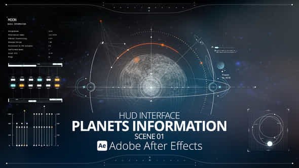 Hud Interface Planets Information 01 Ae - VideoHive 52631243