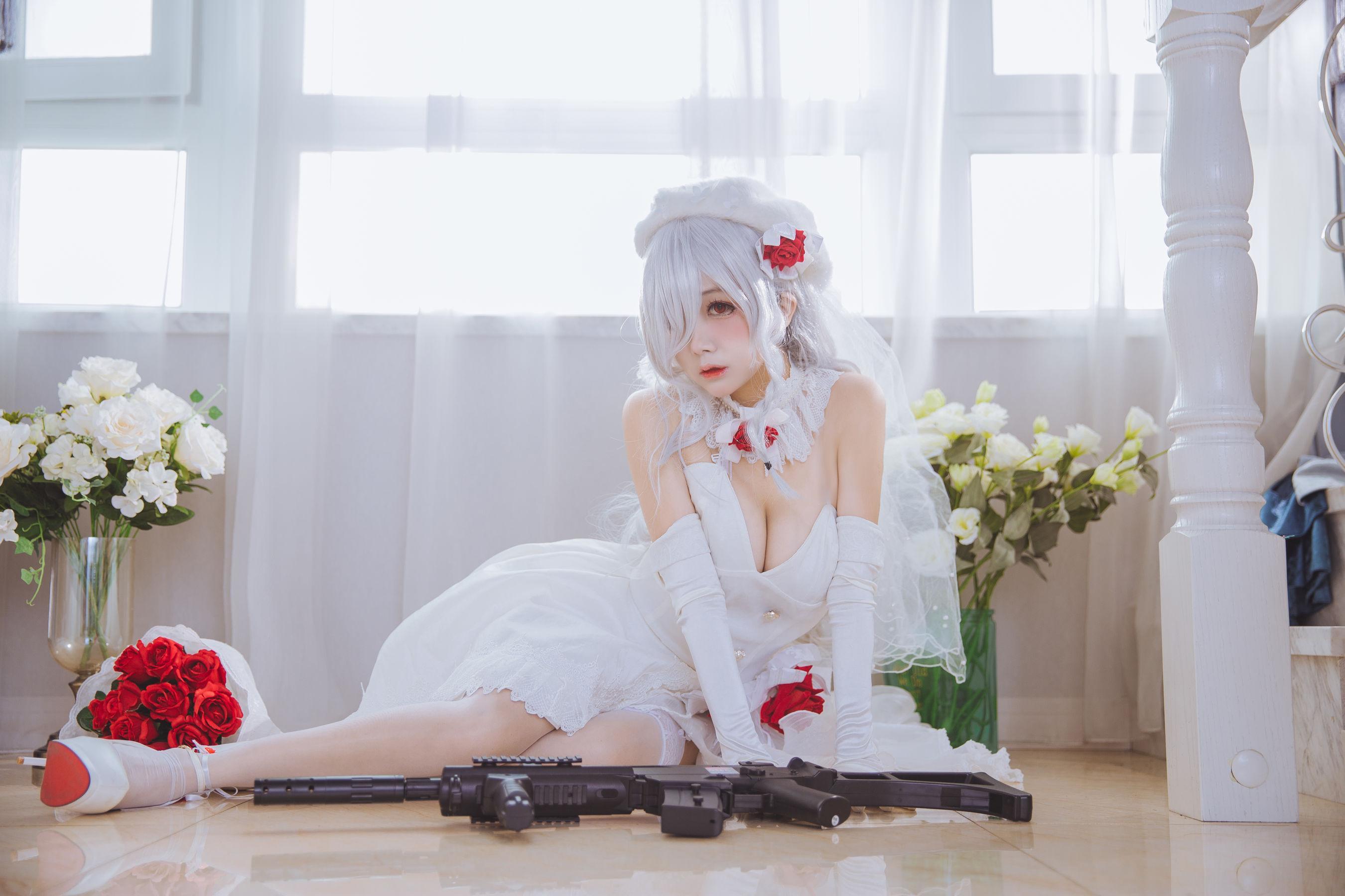 [网红Coser] 日奈娇 《g36c 礼服》 写真集(17)