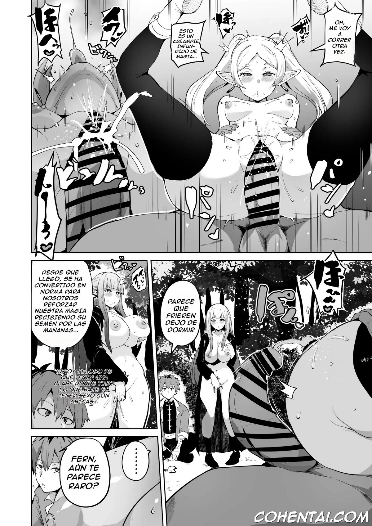 Joushiki Kaihen Ochiru Futari (Sousou no Frieren) xxx comics manga porno doujin hentai español sexo Fern Frieren Sousou No Frieren | Frieren Beyond Journeys End