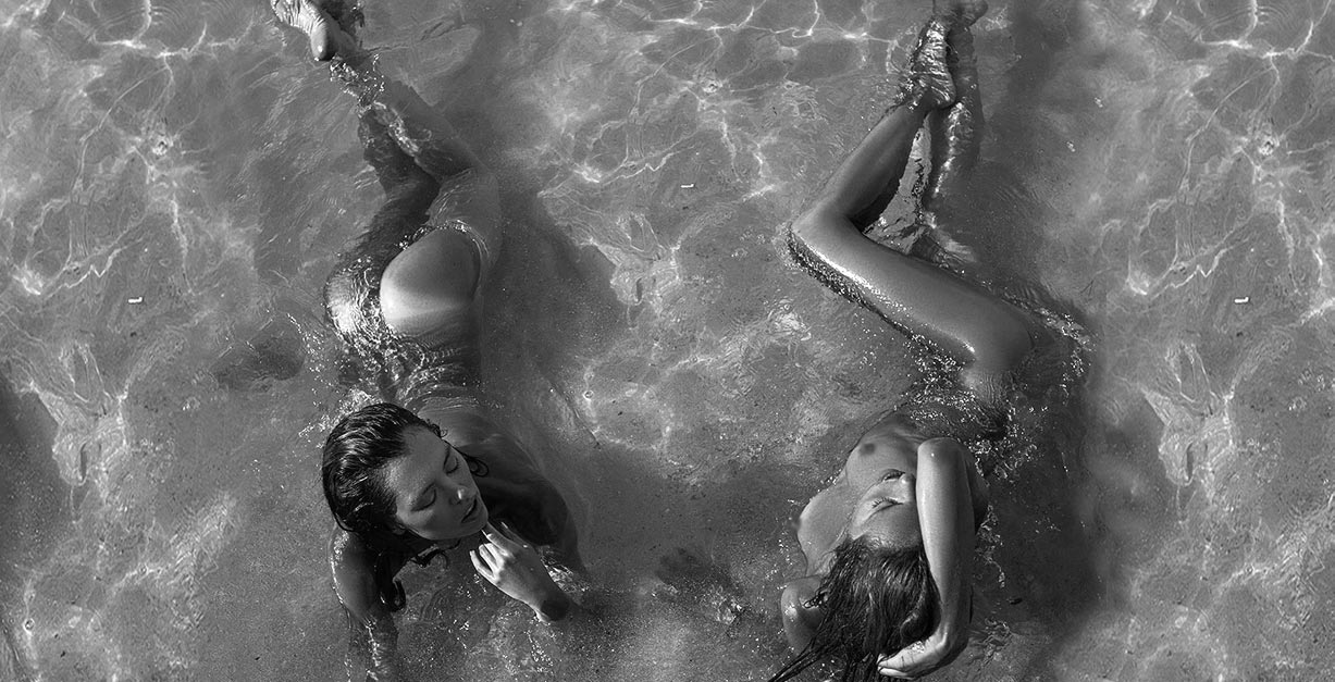 Mateja Mikusic and Martina Mikusic nude by Rainer Suck Сестры Микушич - тропические русалки с острова Менорка