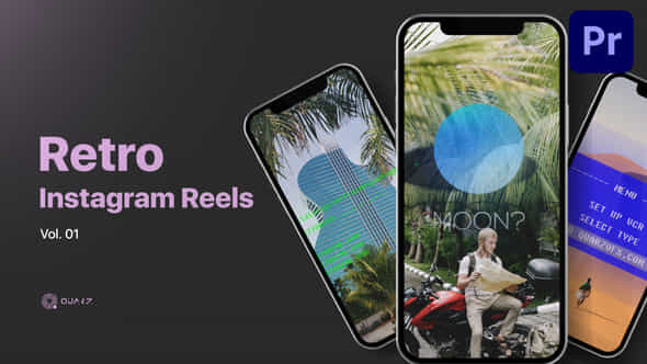 Retro Instagram Reels For Premiere Pro Vol 01 - VideoHive 49913604