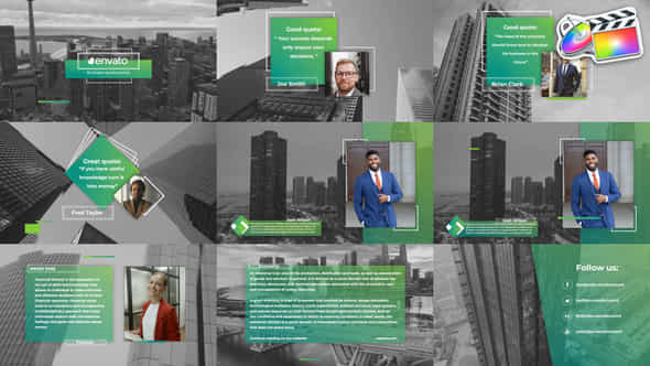 Clean Corporate Promo - VideoHive 46364054