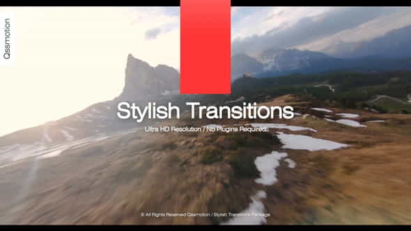 Stylish Transitions - VideoHive 33604538
