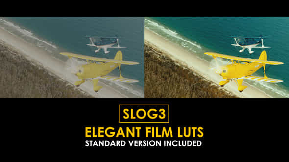 Slog3 Elegant Film And Standard Color Luts - VideoHive 51061263