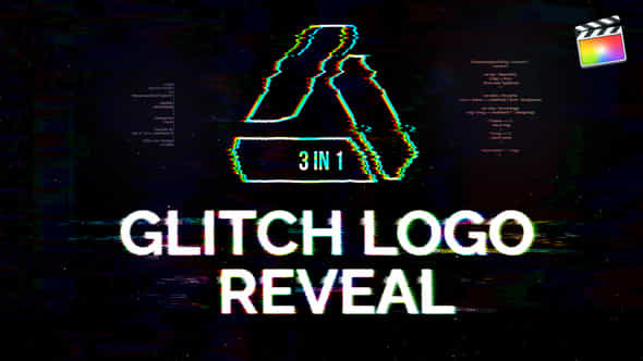 Glitch Logo Reveal - VideoHive 32794232