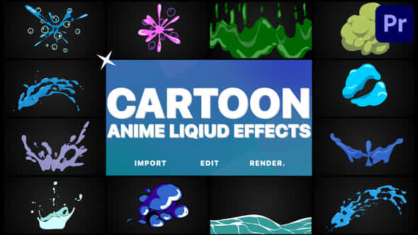 Cartoon Anime Liquid - VideoHive 38665644