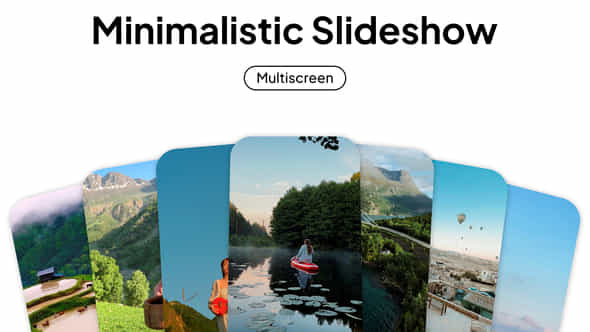 Minimalistic Slideshow - VideoHive 57896492