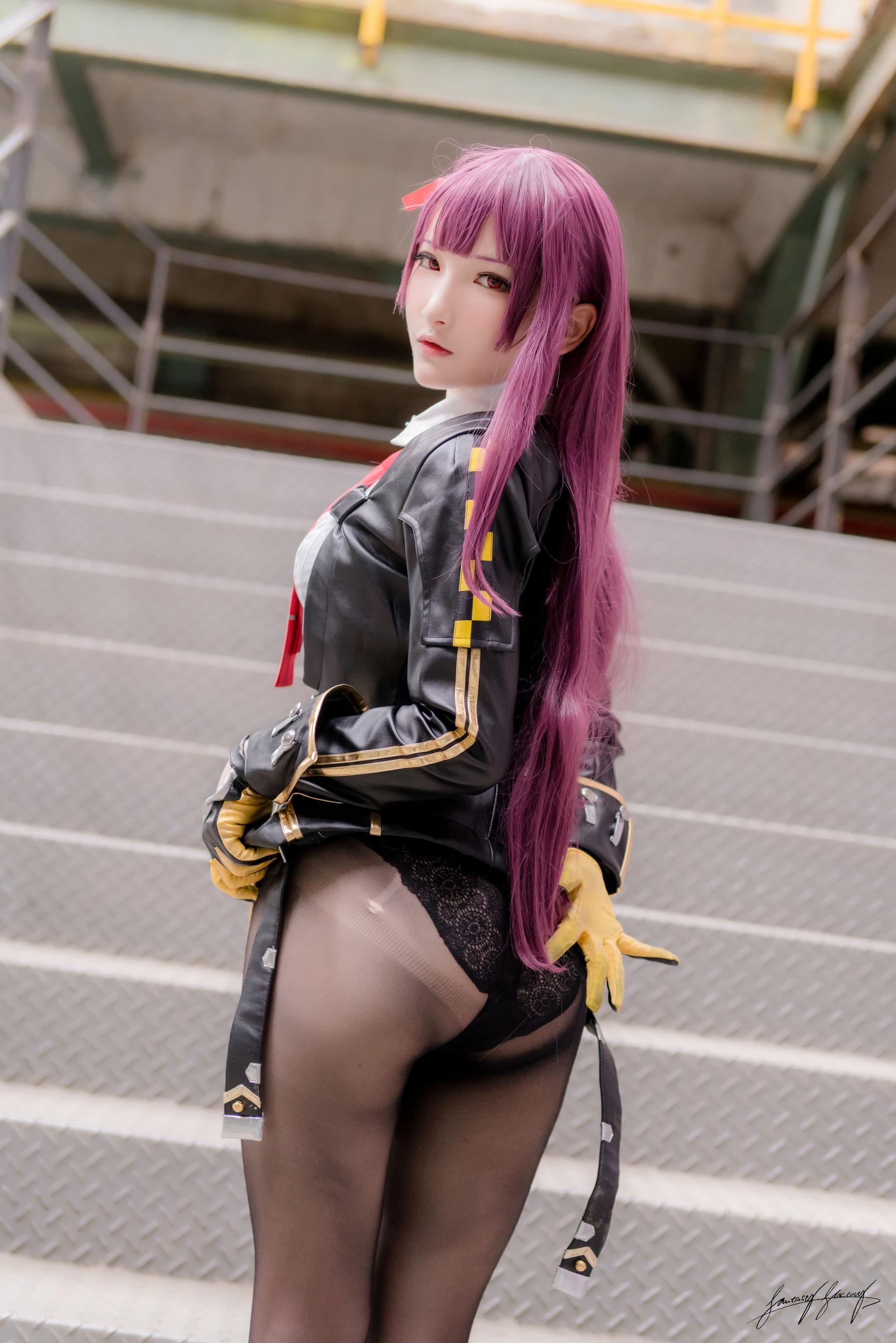 [Cosplay写真] 小丁 《Fantasy Factory》 – JK 情趣 旗袍(63)