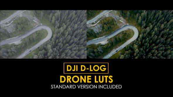 DJI D-Log LUTs - VideoHive 40498074