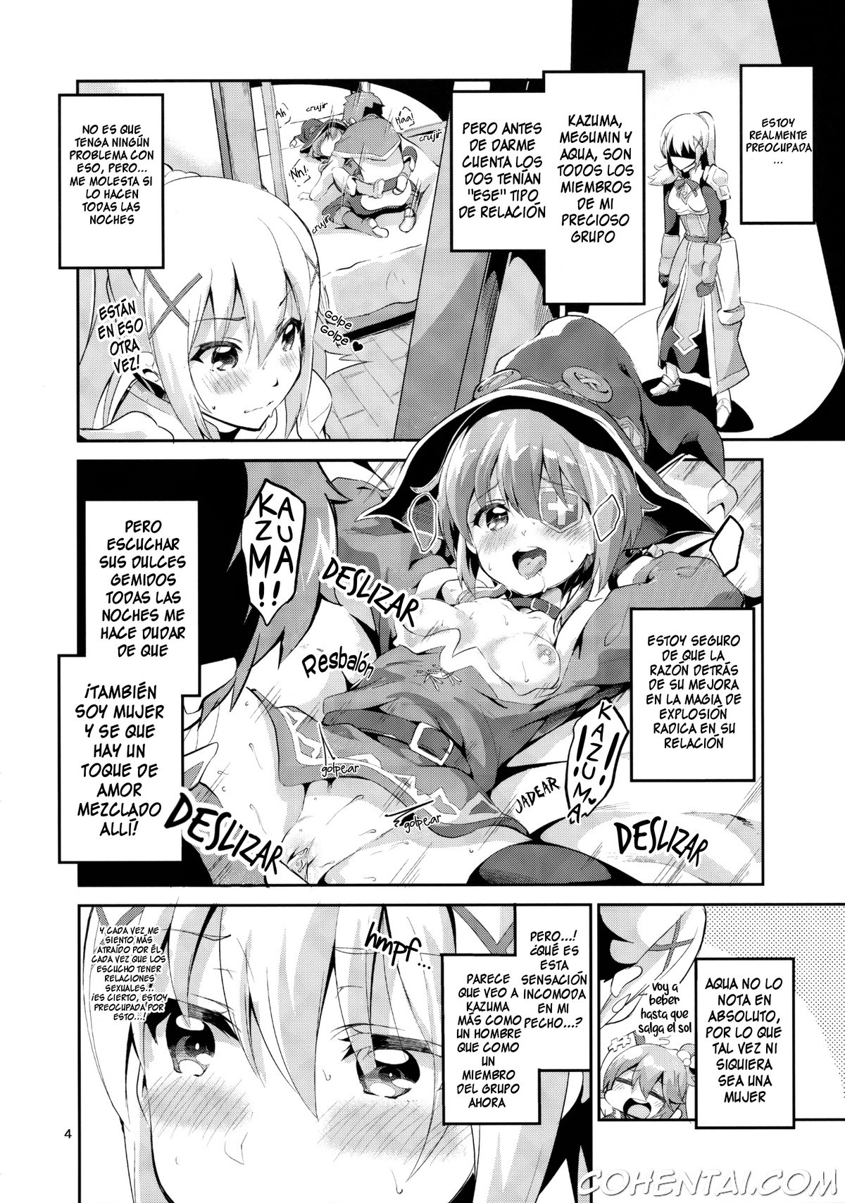 Kukkoro Musume no Koigokoro (Kono Subarashii Sekai ni Shukufuku o!) xxx comics manga porno doujin hentai español sexo 