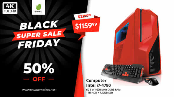 Black Friday Sale Promo - VideoHive 22801624