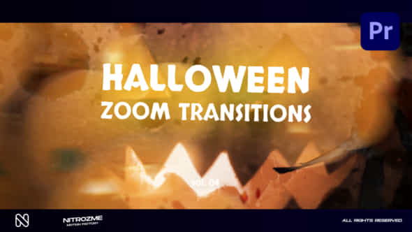 Halloween Zoom Transitions - VideoHive 48475374