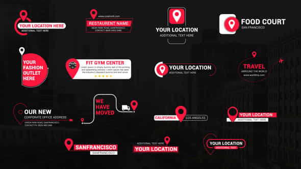 Location Titles 3 - VideoHive 44887188