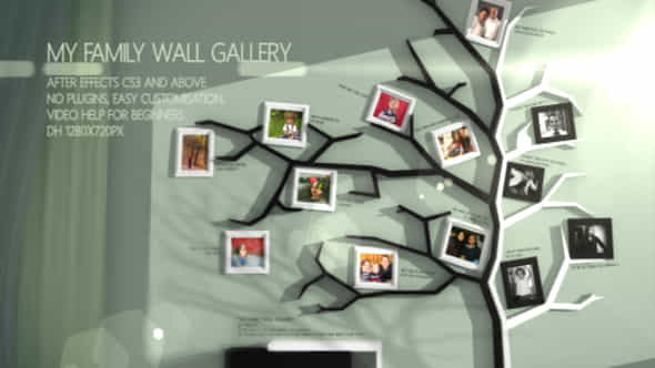 My Family Wall - VideoHive 3963371